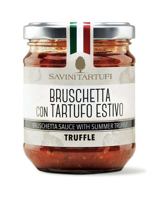 
    <table class='brwsr2'><tbody><tr><th>Product name</th>
  <td class='data fst'>BRUSCHETTA SAUCE WITH SUMMER TRUFFLE</td></tr><tr><th>capacity</th>
    <td class='data fst'>180g</td></tr><tr>
      <th>Price</th>
      <td class='data fst'>￥2,200</td></tr></tbody></table>